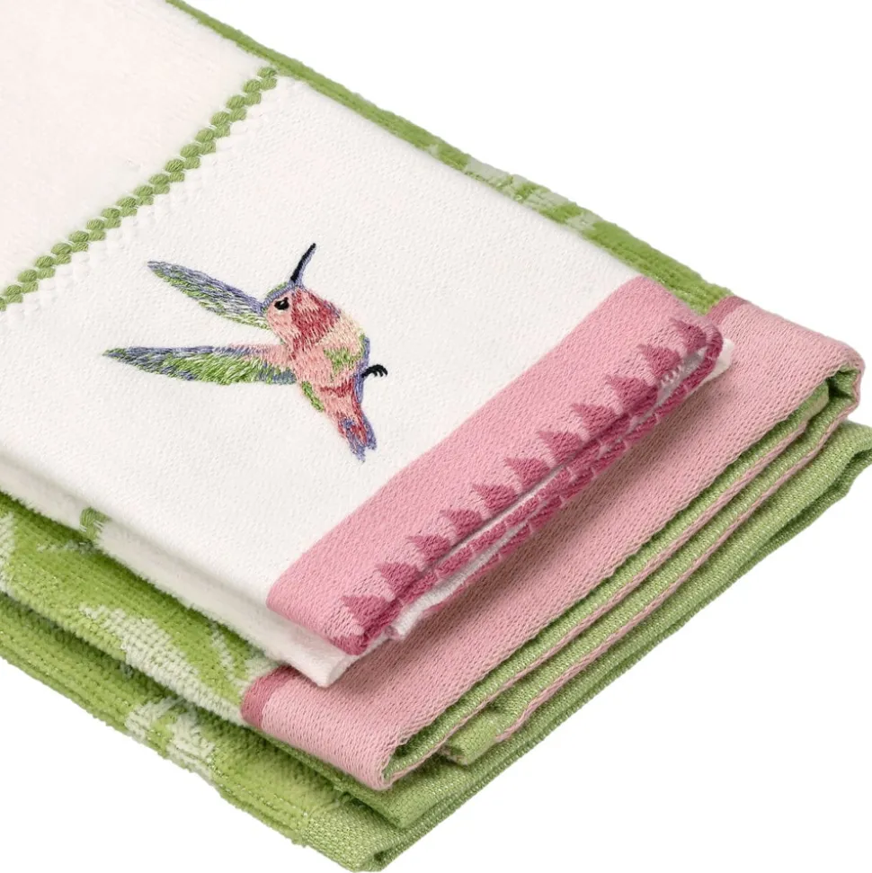 Set de 2 toallas de visita algodón 30x45 cm