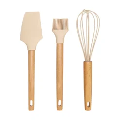 Set de 3 utensilios para cocina de silicona