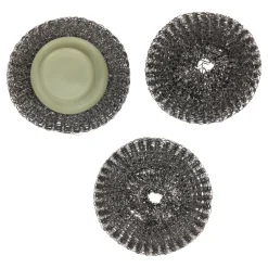 Set de virutilla acero inoxidable con 2 repuestos