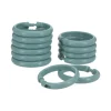 Set 12 ganchos de plástico para cortina de baño