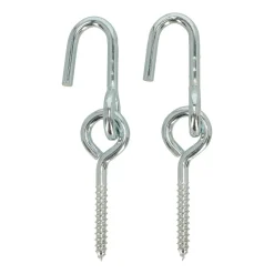 Set 2 ganchos para instalar hamacas 7,7x18 cm