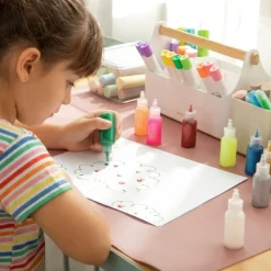 Set glitter glue 12 colores