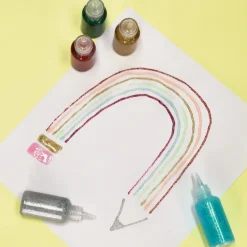Set glitter glue 12 colores