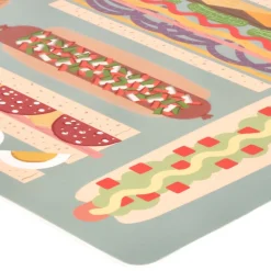 Set 6 individuales con diseño 43x28 cm