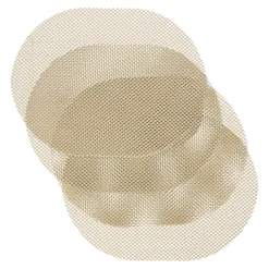 Set 4 individuales PVC waffle 43x30 cm