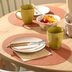 Set 4 Individuales PVC Waffle 43x30,5 cm