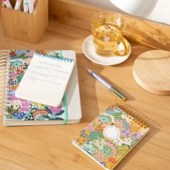 Set 2 libretas espiral 80 hojas 11x16 cm