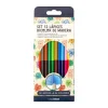 Set 12 lápices bicolor de madera