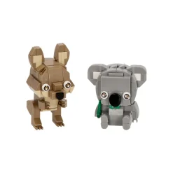 Set minibloques para hacer 2 animales