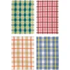 Set 4 paños de cocina algodón 40x60 cm