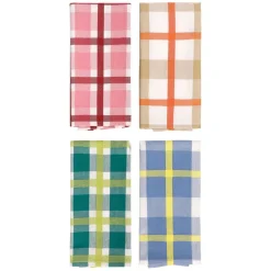 Set 4 paños de cocina algodón 40x60 cm