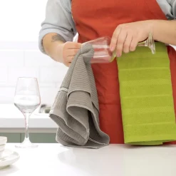 Set 2 paños de cocina terry 40x60 cm