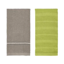 Set 2 paños de cocina terry 40x60 cm