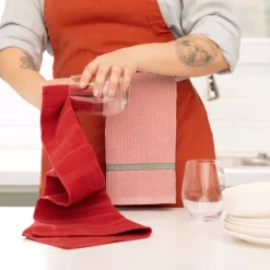 Set 2 paños de cocina terry 40x60 cm