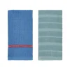Set 2 paños de cocina terry 40x60 cm