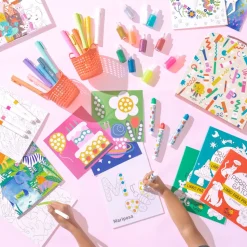 Set para colorear con puntos