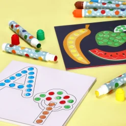 Set para colorear con puntos