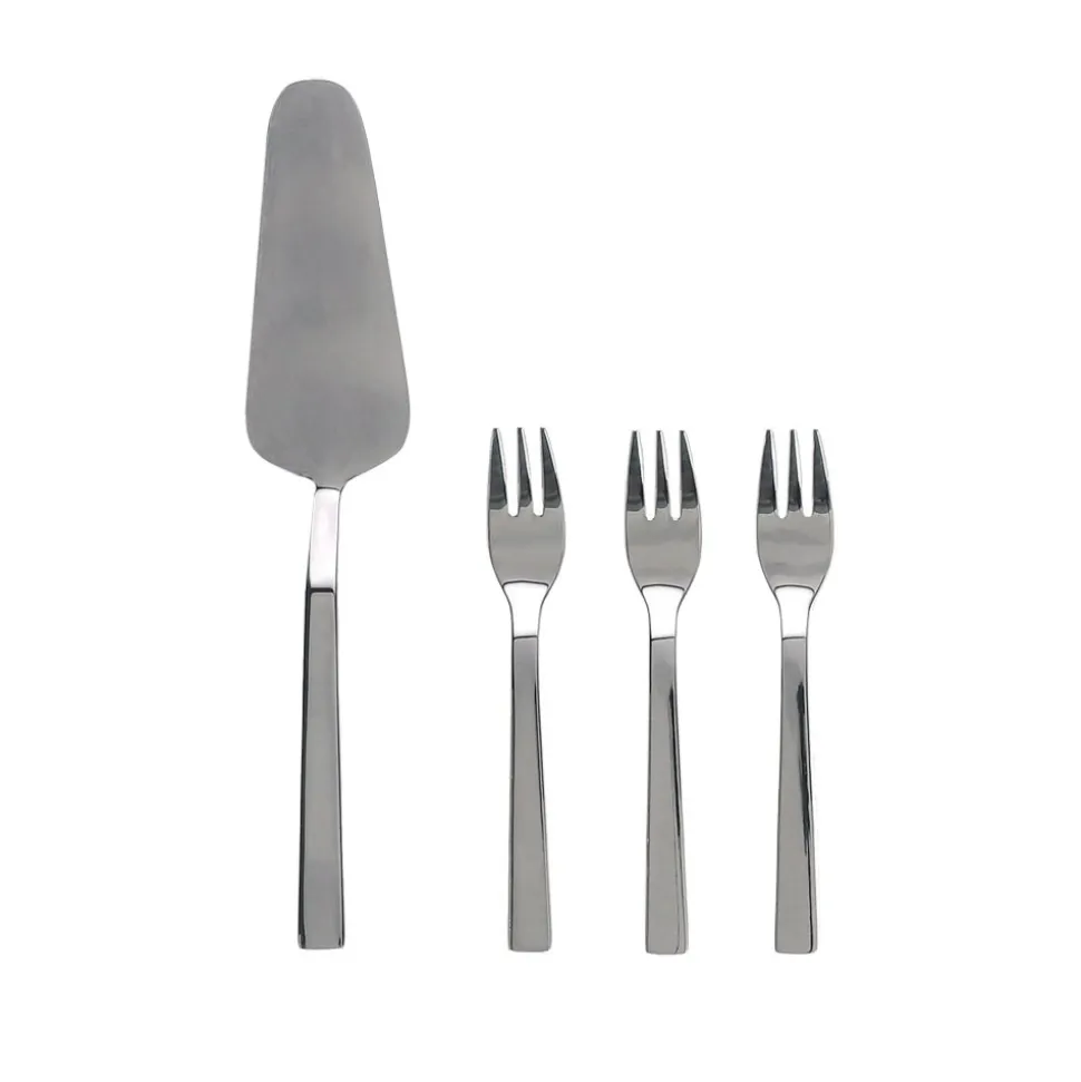 Set para torta de acero inoxidable