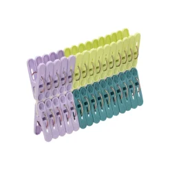 Set 30 pinzas de plástico para ropa