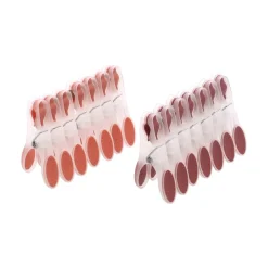 Set 14 pinzas para ropa de plástico y goma