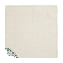 Set 4 servilletas bordadas Altezzo 40x40 cm