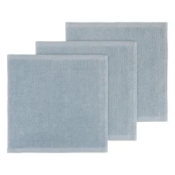 Set 3 toallas de cara 30x30 cm