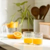 Set 6 vasos bajos de vidrio 265 ml