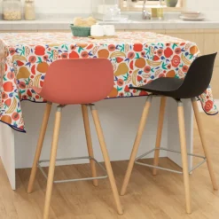 Silla Alta PP con patas de madera