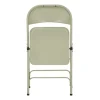Silla plegable de metal 46,5x45x78 cm
