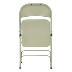 Silla plegable de metal 46,5x45x78 cm