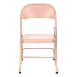 Silla plegable de metal 46,5x45x78 cm