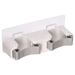 Soporte de pared para escoba multiuso
