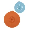 2 tapas de silicona para ollas