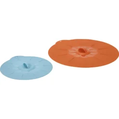 2 tapas de silicona para ollas