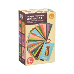 28 tarjetas con animales para niños