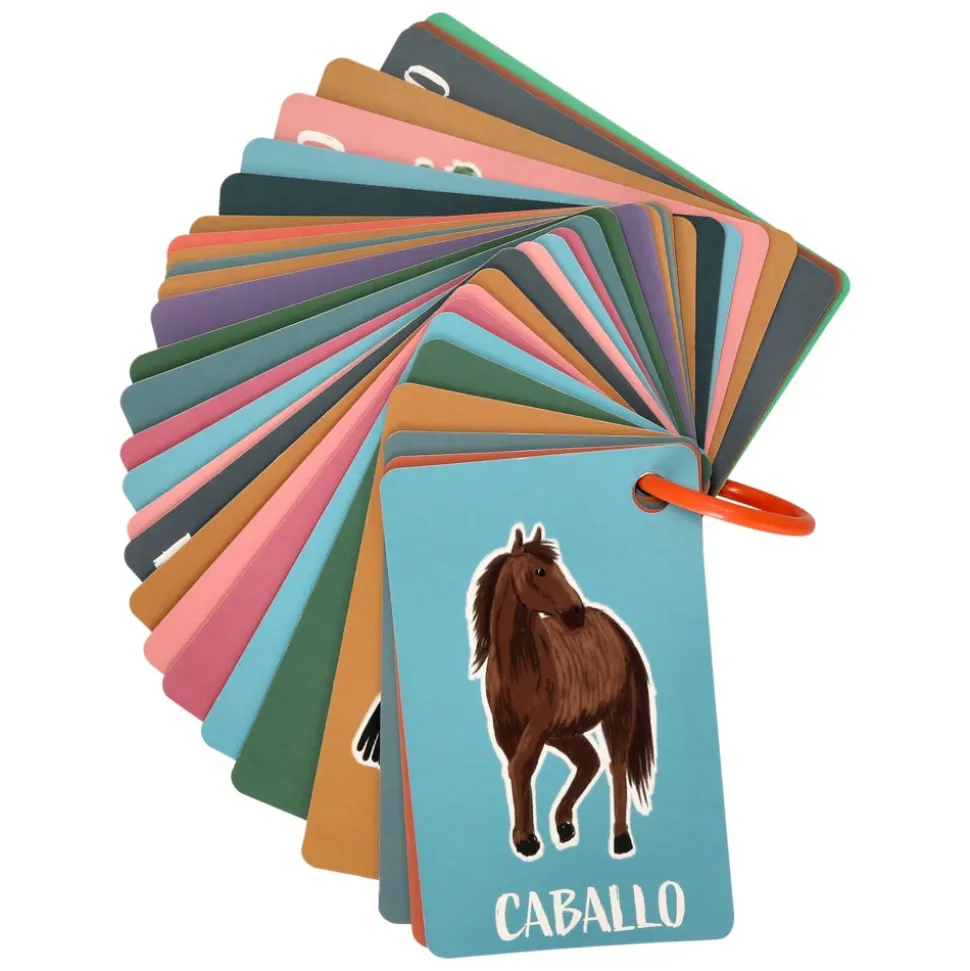 28 tarjetas con animales para niños