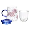 Tazón de vidrio con infusor y diseño 400 ml
