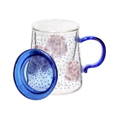 Tazón de vidrio con infusor y diseño 400 ml