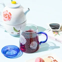Tazón de vidrio con infusor y diseño 400 ml