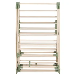 Tendedero metálico horizontal plegable de piso 156x61x99 cm