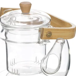 Tetera de vidrio borosilicato 1 Litro