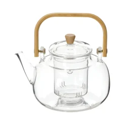 Tetera de vidrio borosilicato 1 Litro