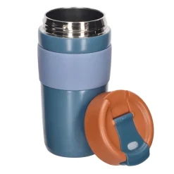 Vaso térmico de acero inoxidable y silicona 450 ml