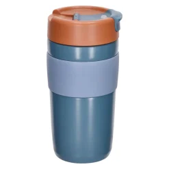 Vaso térmico de acero inoxidable y silicona 450 ml