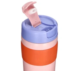 Vaso térmico de acero inoxidable y silicona 450 ml