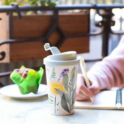 Vaso térmico plástico con diseño 400 ml