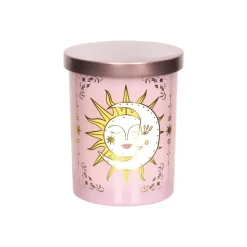 Vela aromática toronja envase vidrio con diseño