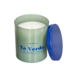Vela aromática té verde en envase de vidrio