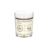Vela con contenedor de vidrio vainilla 5,6x6,5 cm