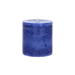 Vela pilar aroma jazmín 7x7,5 cm